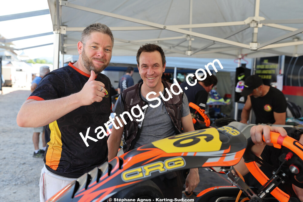 Guillaume POUS, Marc LARIVE — 23 & 24/05/2026 : 4ème manche du Championnat du Sud à Ganges (photos Stéphane Agnus) 2026 — karting