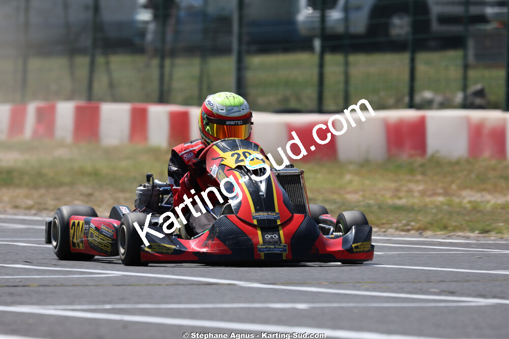 Vincent REBBERT — 23 & 24/05/2026 : 4ème manche du Championnat du Sud à Ganges (photos Stéphane Agnus) 2026 — karting
