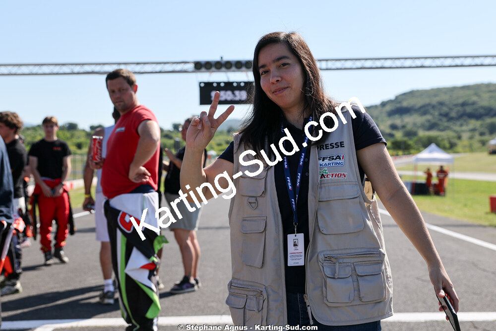 Alice LAMON — 23 & 24/05/2026 : 4ème manche du Championnat du Sud à Ganges (photos Stéphane Agnus) 2026 — karting