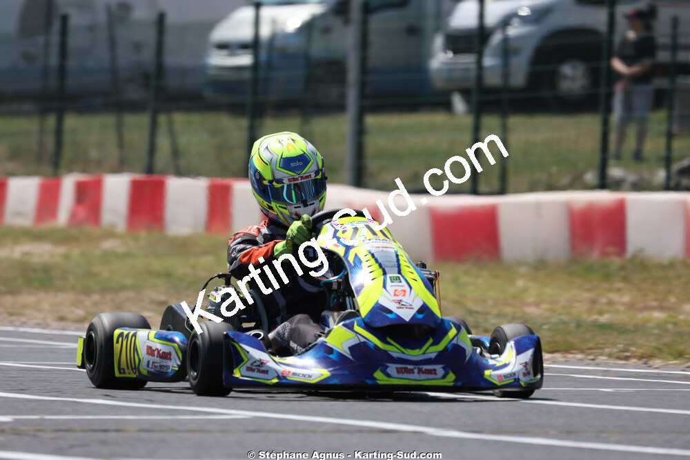 Axel BOYER — 23 & 24/05/2026 : 4ème manche du Championnat du Sud à Ganges (photos Stéphane Agnus) 2026 — karting
