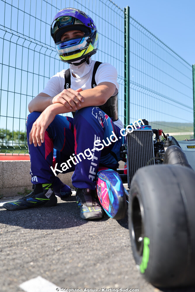 Léo LAFFITE — 23 & 24/05/2026 : 4ème manche du Championnat du Sud à Ganges (photos Stéphane Agnus) 2026 — karting