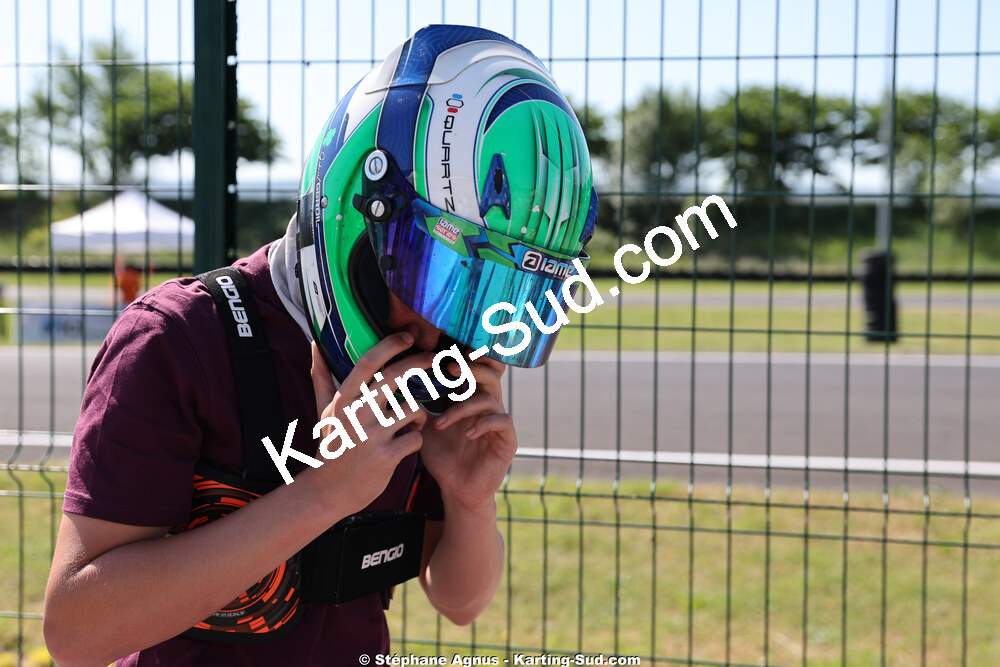 Gabriel GERDIL — 23 & 24/05/2026 : 4ème manche du Championnat du Sud à Ganges (photos Stéphane Agnus) 2026 — karting
