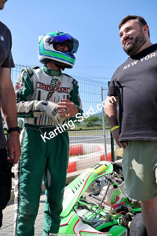 Mario DI MEGLIO — 23 & 24/05/2026 : 4ème manche du Championnat du Sud à Ganges (photos Stéphane Agnus) 2026 — karting