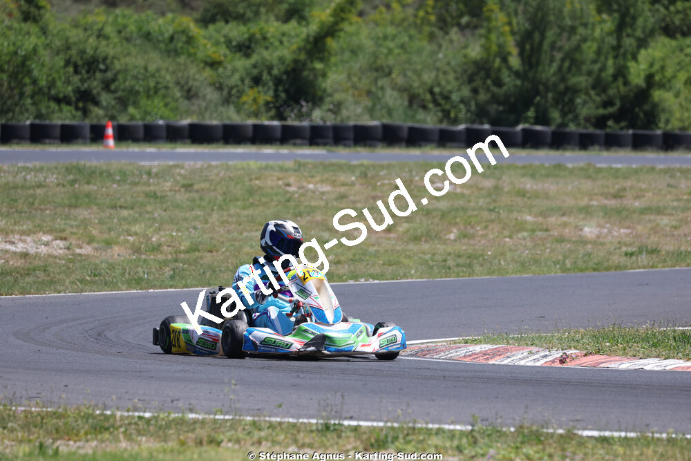 Ines POLI — 23 & 24/05/2026 : 4ème manche du Championnat du Sud à Ganges (photos Stéphane Agnus) 2026 — karting