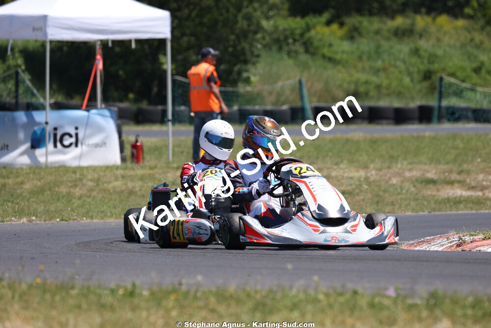 Sénior — 23 & 24/05/2026 : 4ème manche du Championnat du Sud à Ganges (photos Stéphane Agnus) 2026 — karting
