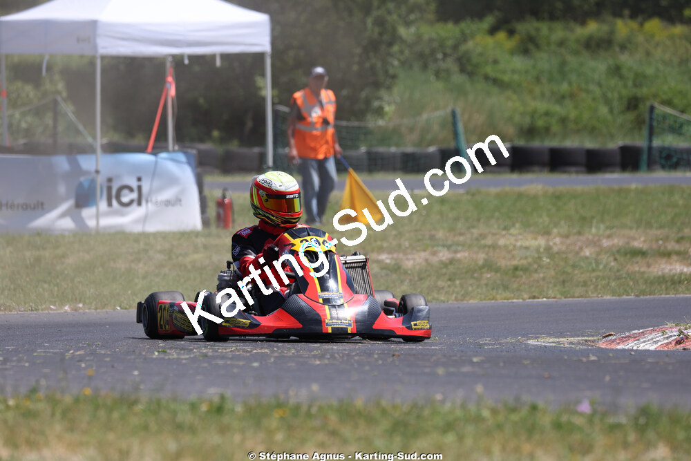 Vincent REBBERT — 23 & 24/05/2026 : 4ème manche du Championnat du Sud à Ganges (photos Stéphane Agnus) 2026 — karting