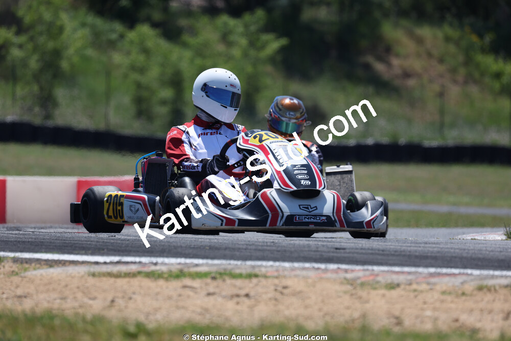 Sénior — 23 & 24/05/2026 : 4ème manche du Championnat du Sud à Ganges (photos Stéphane Agnus) 2026 — karting