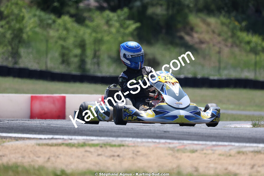 Sénior — 23 & 24/05/2026 : 4ème manche du Championnat du Sud à Ganges (photos Stéphane Agnus) 2026 — karting
