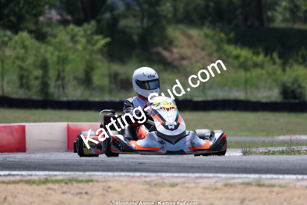 Sénior — 23 & 24/05/2026 : 4ème manche du Championnat du Sud à Ganges (photos Stéphane Agnus) 2026 — karting