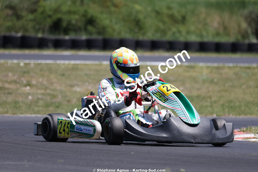 Andy DIAZ — 23 & 24/05/2026 : 4ème manche du Championnat du Sud à Ganges (photos Stéphane Agnus) 2026 — karting