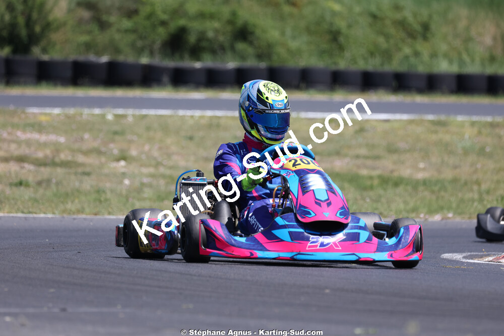 Sénior — 23 & 24/05/2026 : 4ème manche du Championnat du Sud à Ganges (photos Stéphane Agnus) 2026 — karting