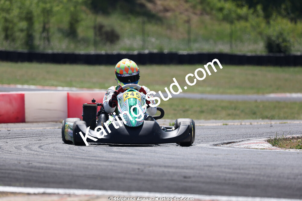 Andy DIAZ — 23 & 24/05/2026 : 4ème manche du Championnat du Sud à Ganges (photos Stéphane Agnus) 2026 — karting