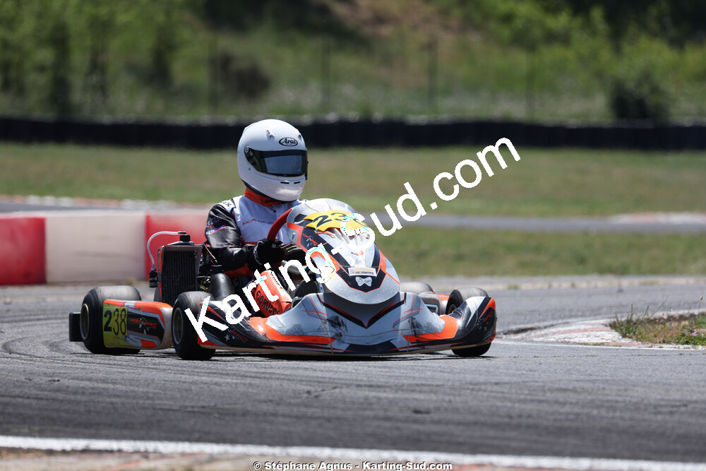 Sénior — 23 & 24/05/2026 : 4ème manche du Championnat du Sud à Ganges (photos Stéphane Agnus) 2026 — karting