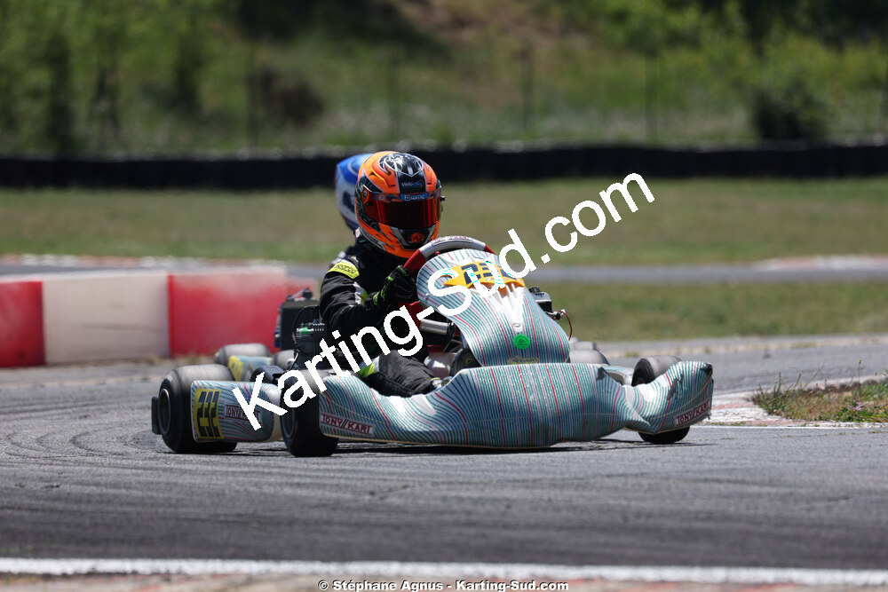 Sénior — 23 & 24/05/2026 : 4ème manche du Championnat du Sud à Ganges (photos Stéphane Agnus) 2026 — karting