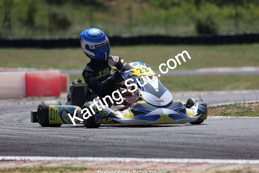 Sénior — 23 & 24/05/2026 : 4ème manche du Championnat du Sud à Ganges (photos Stéphane Agnus) 2026 — karting