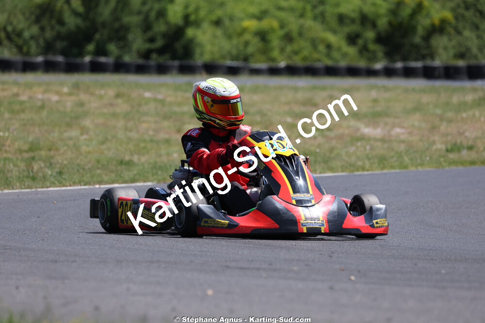 Vincent REBBERT — 23 & 24/05/2026 : 4ème manche du Championnat du Sud à Ganges (photos Stéphane Agnus) 2026 — karting