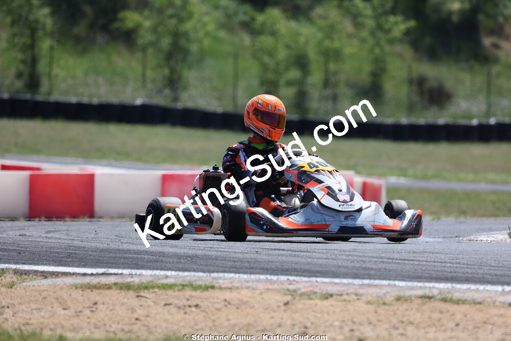 Nationale — 23 & 24/05/2026 : 4ème manche du Championnat du Sud à Ganges (photos Stéphane Agnus) 2026 — karting
