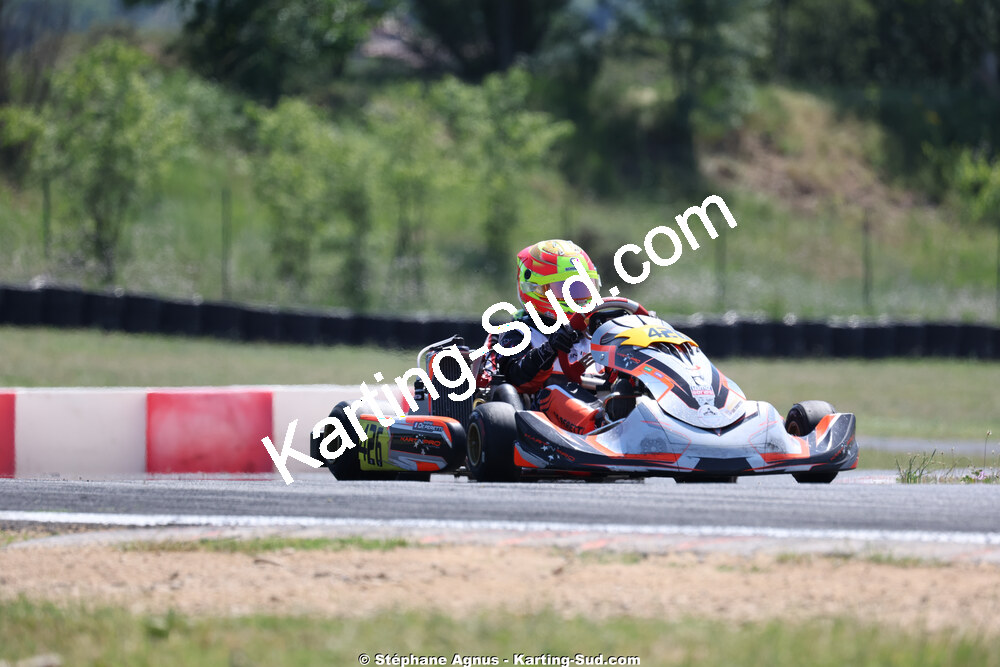 Nationale — 23 & 24/05/2026 : 4ème manche du Championnat du Sud à Ganges (photos Stéphane Agnus) 2026 — karting