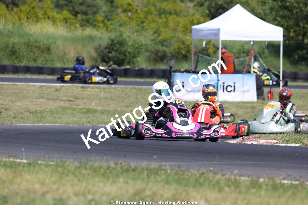 KA100 — 23 & 24/05/2026 : 4ème manche du Championnat du Sud à Ganges (photos Stéphane Agnus) 2026 — karting