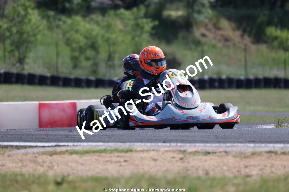 KA100 — 23 & 24/05/2026 : 4ème manche du Championnat du Sud à Ganges (photos Stéphane Agnus) 2026 — karting