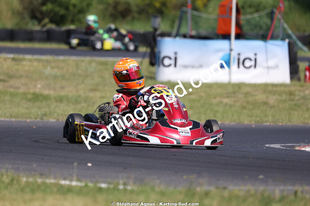 Aaron BORDANOVA — 23 & 24/05/2026 : 4ème manche du Championnat du Sud à Ganges (photos Stéphane Agnus) 2026 — karting