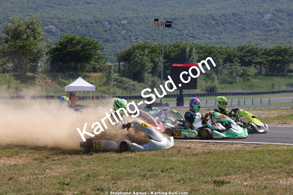 Sénior — 23 & 24/05/2026 : 4ème manche du Championnat du Sud à Ganges (photos Stéphane Agnus) 2026 — karting