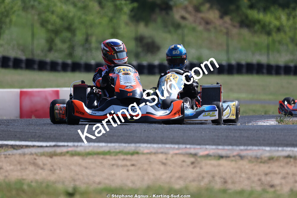 Sénior — 23 & 24/05/2026 : 4ème manche du Championnat du Sud à Ganges (photos Stéphane Agnus) 2026 — karting