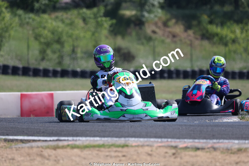 Sénior — 23 & 24/05/2026 : 4ème manche du Championnat du Sud à Ganges (photos Stéphane Agnus) 2026 — karting