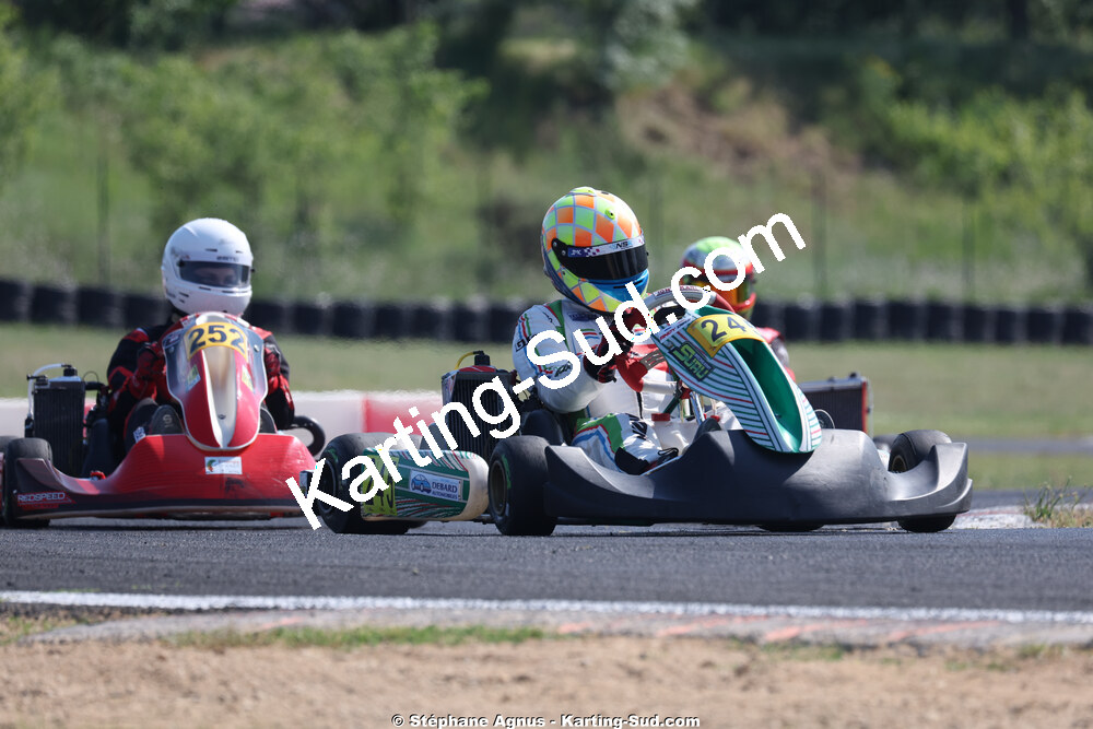 Andy DIAZ — 23 & 24/05/2026 : 4ème manche du Championnat du Sud à Ganges (photos Stéphane Agnus) 2026 — karting