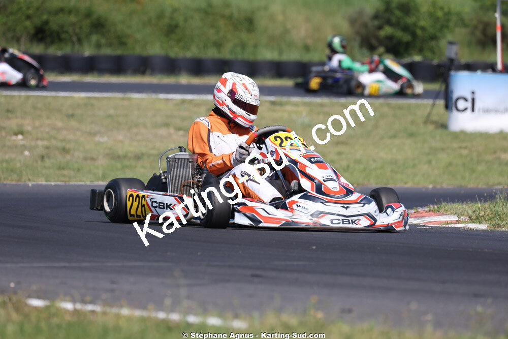 Sénior — 23 & 24/05/2026 : 4ème manche du Championnat du Sud à Ganges (photos Stéphane Agnus) 2026 — karting