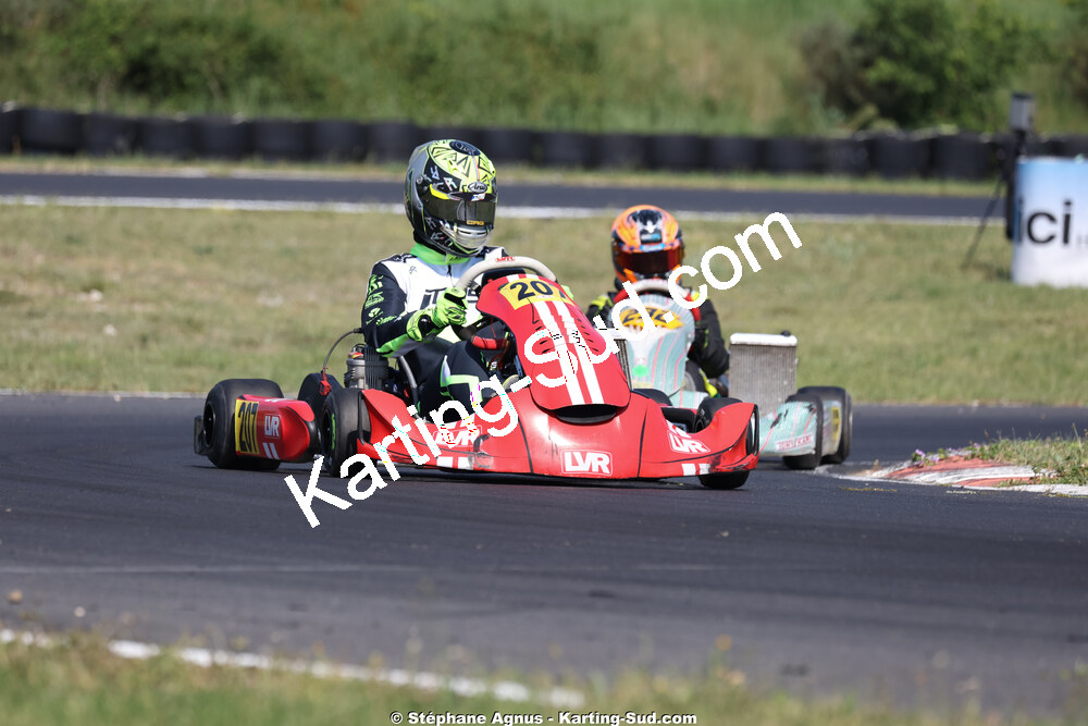Sénior — 23 & 24/05/2026 : 4ème manche du Championnat du Sud à Ganges (photos Stéphane Agnus) 2026 — karting
