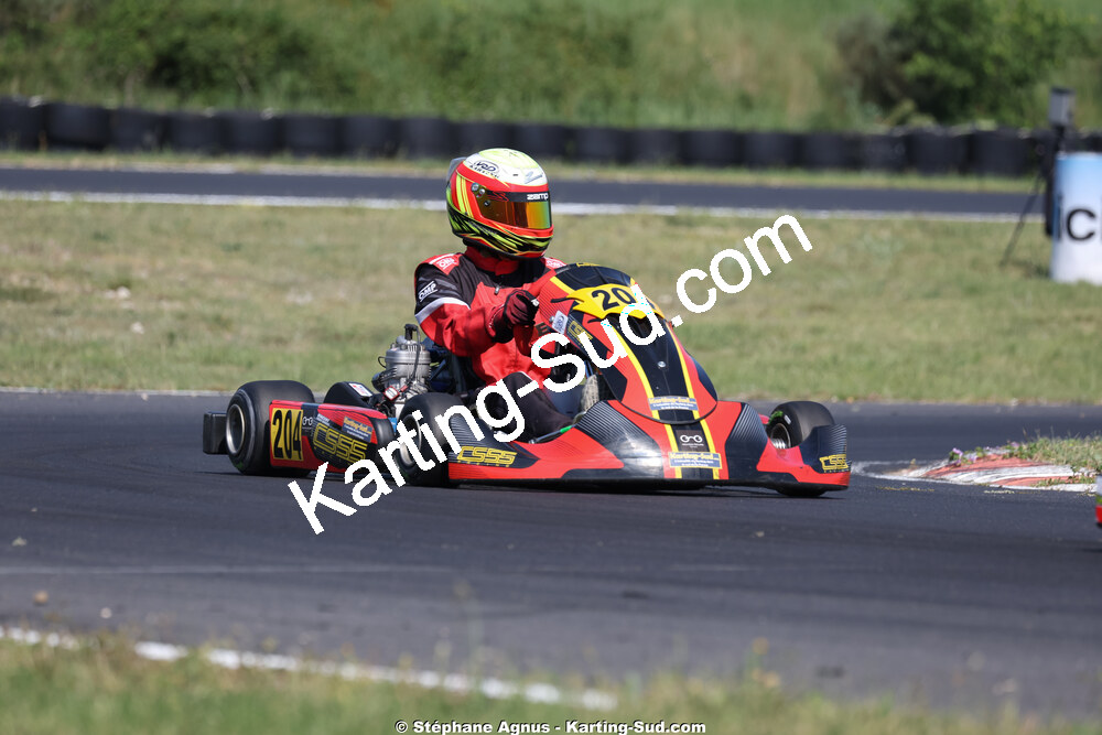 Sénior — 23 & 24/05/2026 : 4ème manche du Championnat du Sud à Ganges (photos Stéphane Agnus) 2026 — karting