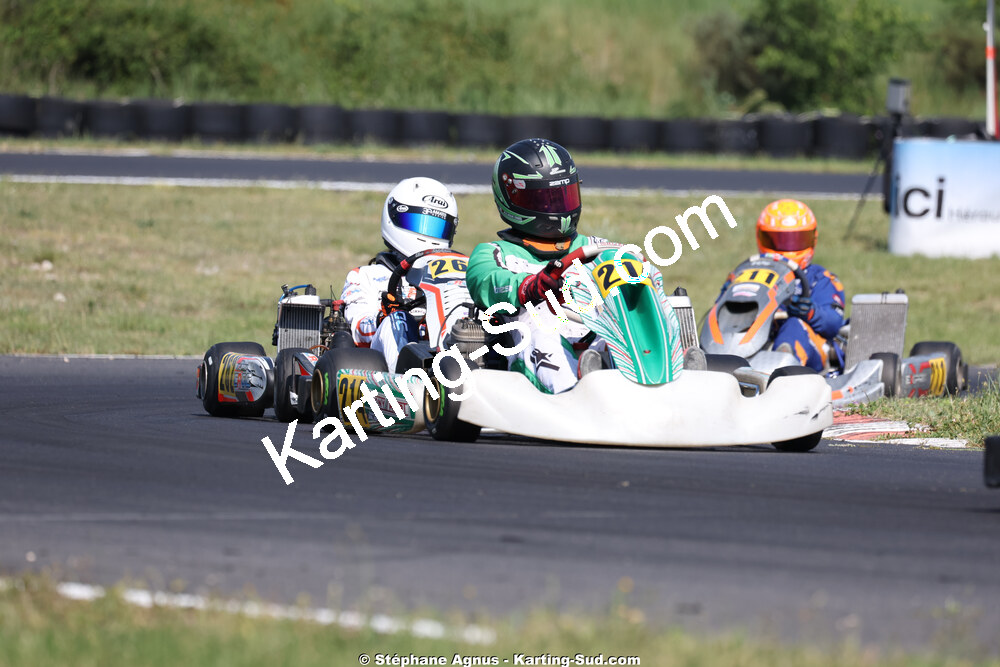 Sénior — 23 & 24/05/2026 : 4ème manche du Championnat du Sud à Ganges (photos Stéphane Agnus) 2026 — karting