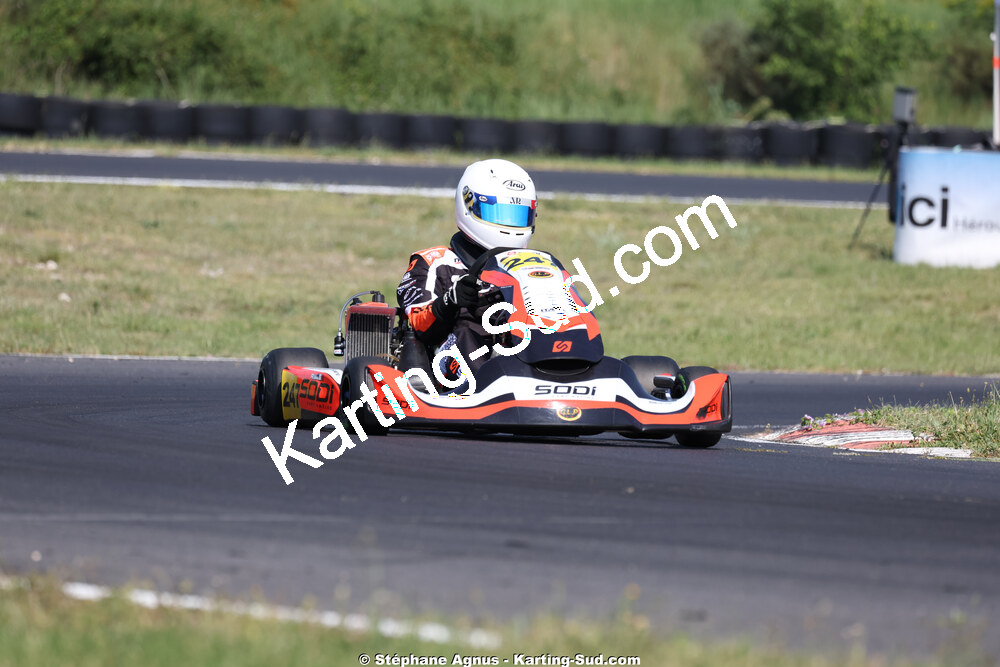 Sénior — 23 & 24/05/2026 : 4ème manche du Championnat du Sud à Ganges (photos Stéphane Agnus) 2026 — karting