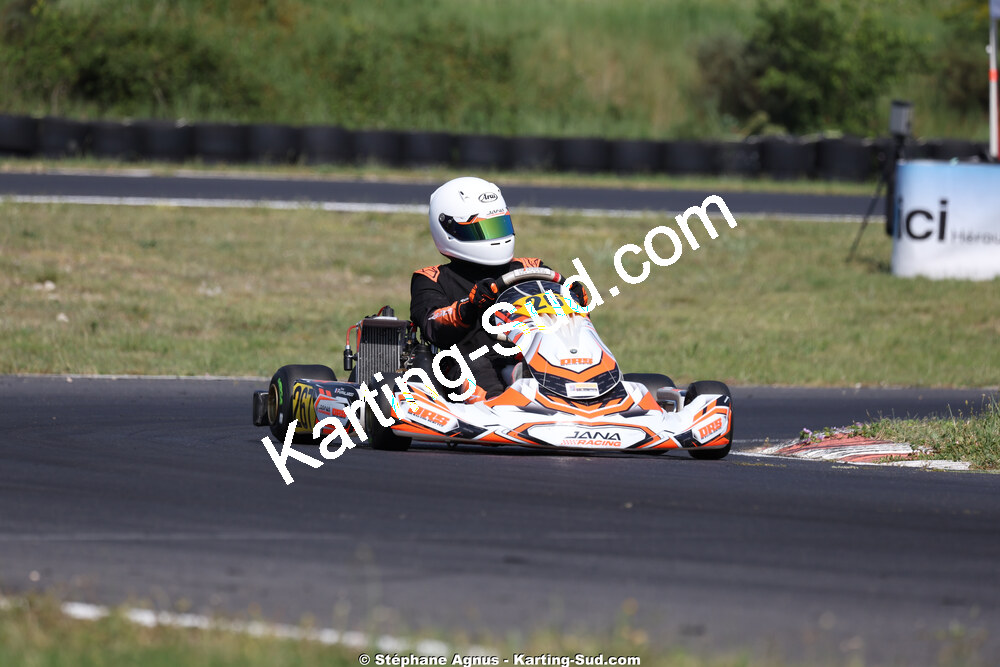 Sénior — 23 & 24/05/2026 : 4ème manche du Championnat du Sud à Ganges (photos Stéphane Agnus) 2026 — karting