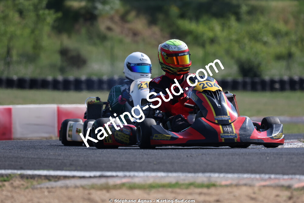 Sénior — 23 & 24/05/2026 : 4ème manche du Championnat du Sud à Ganges (photos Stéphane Agnus) 2026 — karting