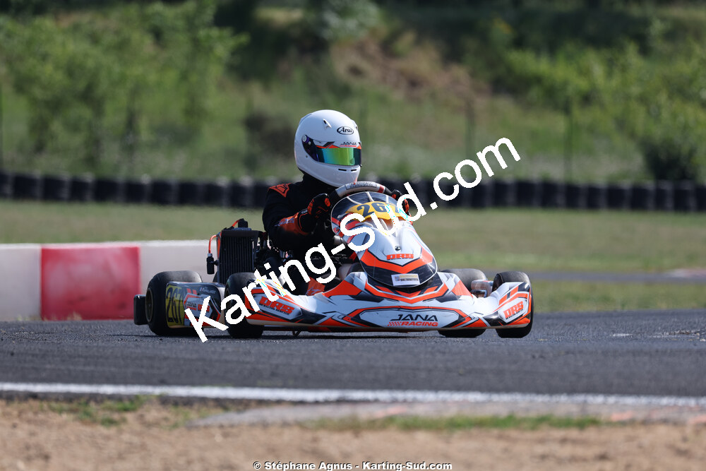 Sénior — 23 & 24/05/2026 : 4ème manche du Championnat du Sud à Ganges (photos Stéphane Agnus) 2026 — karting
