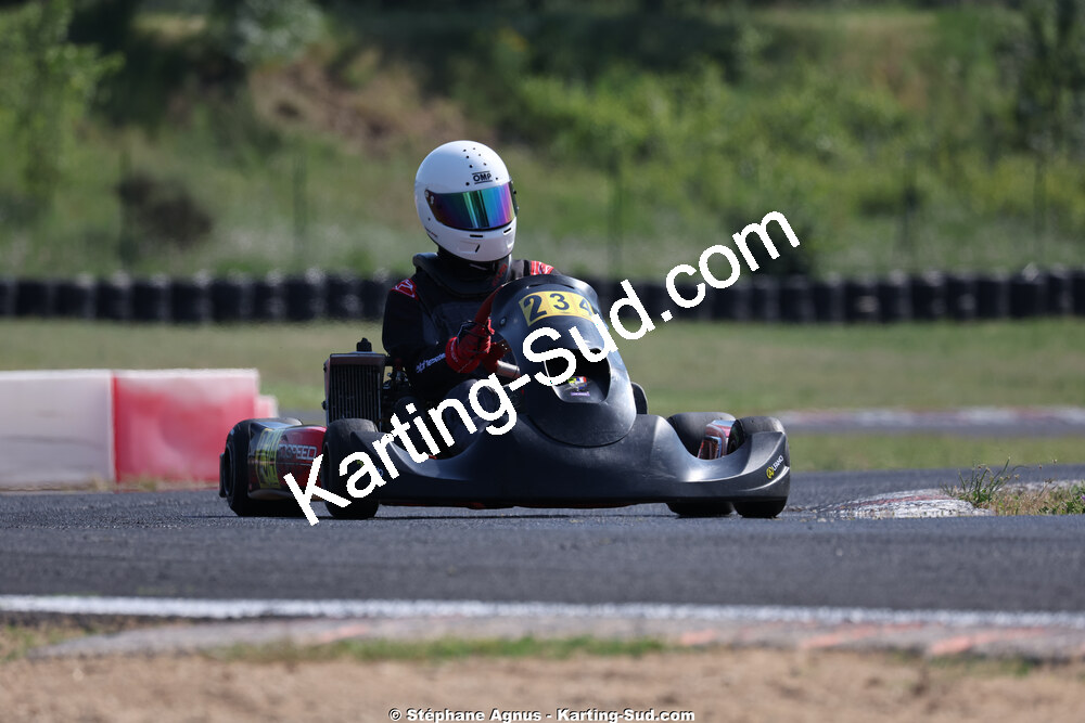Sénior — 23 & 24/05/2026 : 4ème manche du Championnat du Sud à Ganges (photos Stéphane Agnus) 2026 — karting