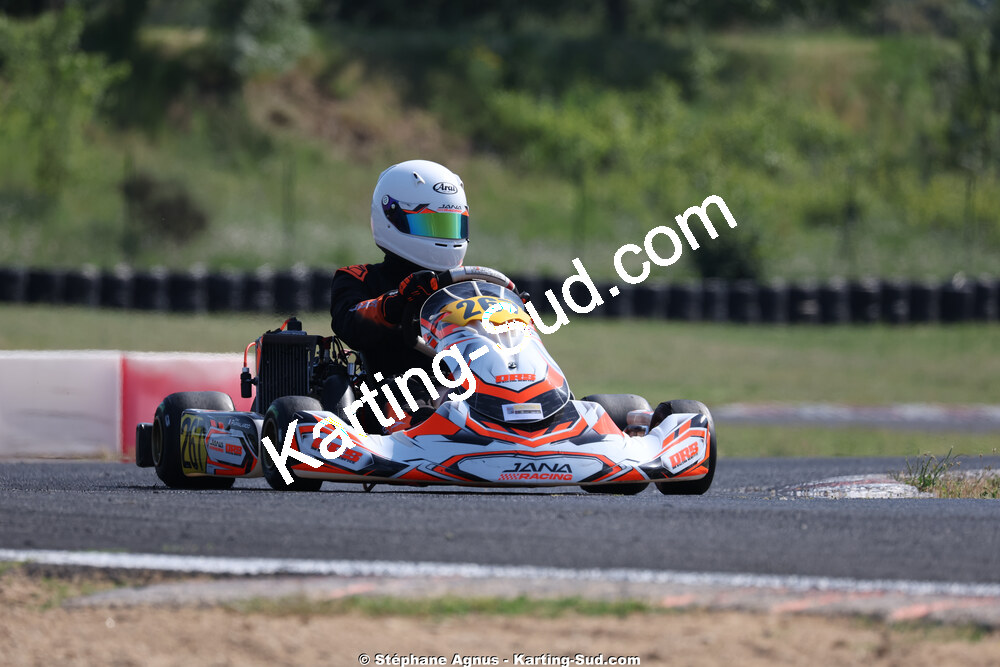 Sénior — 23 & 24/05/2026 : 4ème manche du Championnat du Sud à Ganges (photos Stéphane Agnus) 2026 — karting
