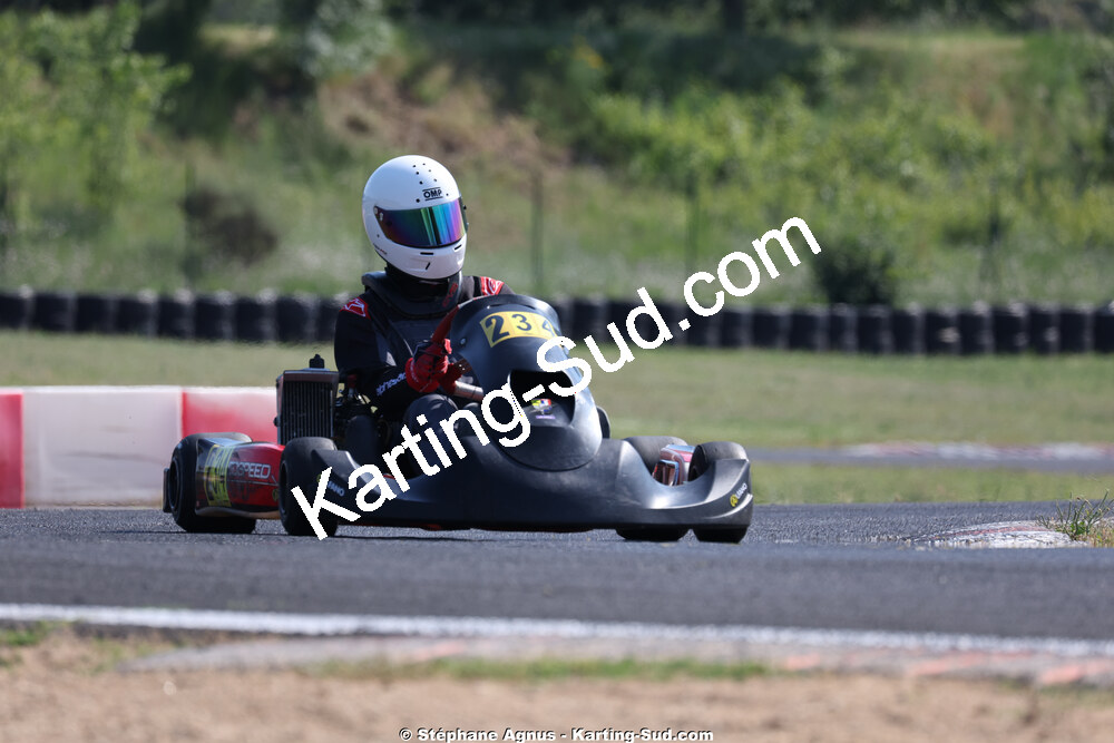 Sénior — 23 & 24/05/2026 : 4ème manche du Championnat du Sud à Ganges (photos Stéphane Agnus) 2026 — karting