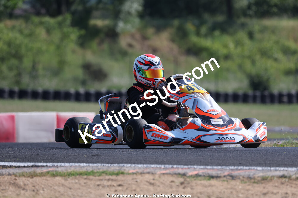 Nationale — 23 & 24/05/2026 : 4ème manche du Championnat du Sud à Ganges (photos Stéphane Agnus) 2026 — karting