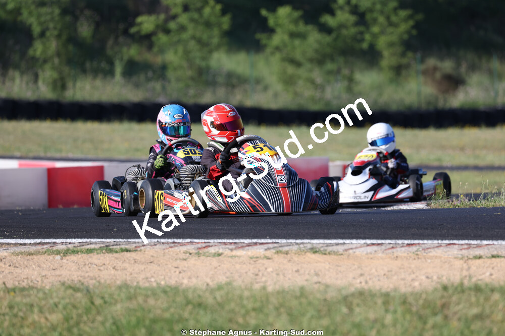 Romeo POINSOT — 23 & 24/05/2026 : 4ème manche du Championnat du Sud à Ganges (photos Stéphane Agnus) 2026 — karting