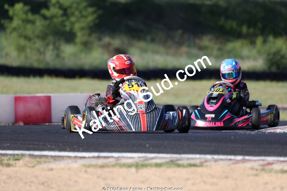 Romeo POINSOT — 23 & 24/05/2026 : 4ème manche du Championnat du Sud à Ganges (photos Stéphane Agnus) 2026 — karting