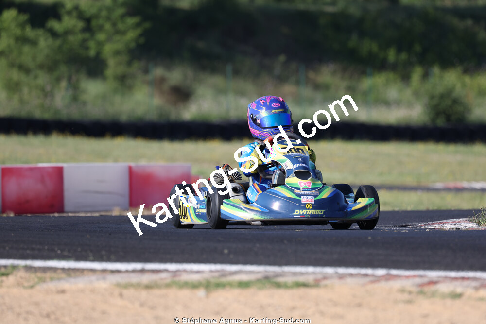 Mathis MESPOULEDE — 23 & 24/05/2026 : 4ème manche du Championnat du Sud à Ganges (photos Stéphane Agnus) 2026 — karting