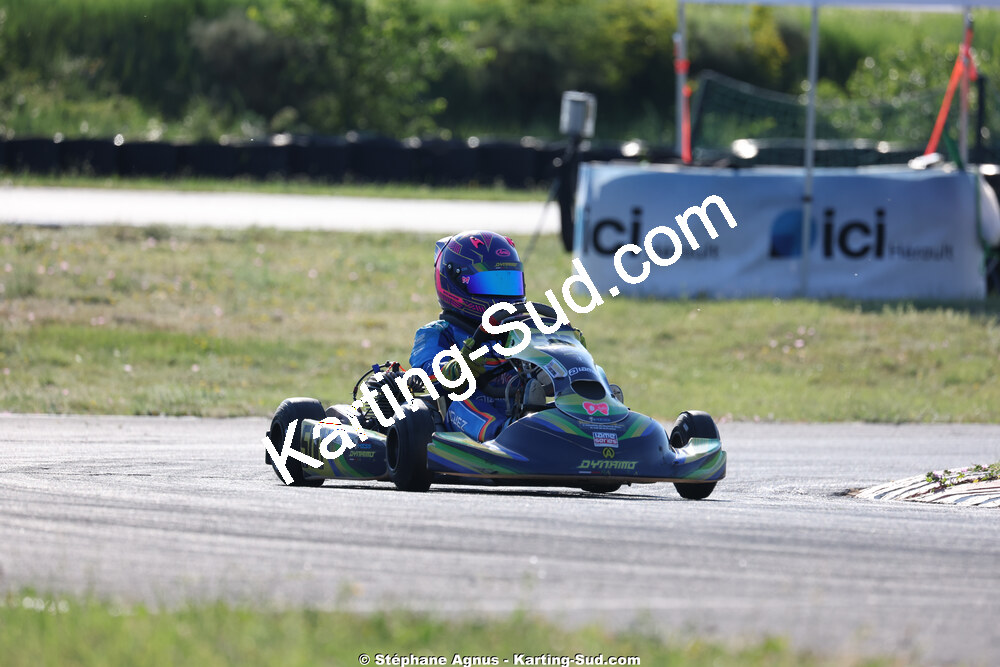 Mathis MESPOULEDE — 23 & 24/05/2026 : 4ème manche du Championnat du Sud à Ganges (photos Stéphane Agnus) 2026 — karting