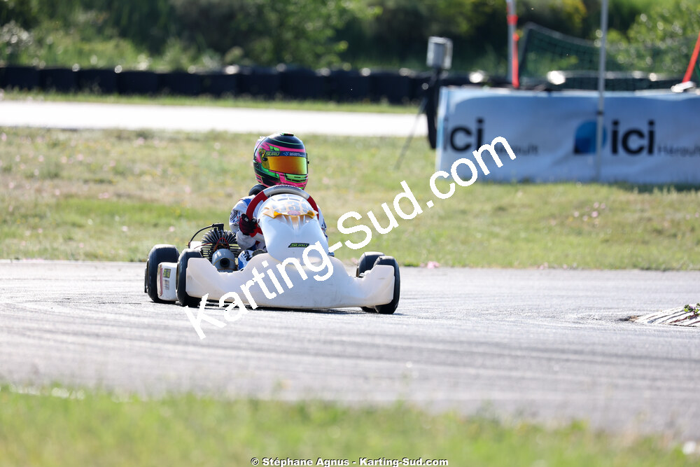 Nathan TAPIA — 23 & 24/05/2026 : 4ème manche du Championnat du Sud à Ganges (photos Stéphane Agnus) 2026 — karting