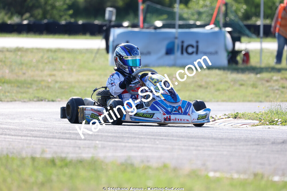 Adan MUSUMECI — 23 & 24/05/2026 : 4ème manche du Championnat du Sud à Ganges (photos Stéphane Agnus) 2026 — karting