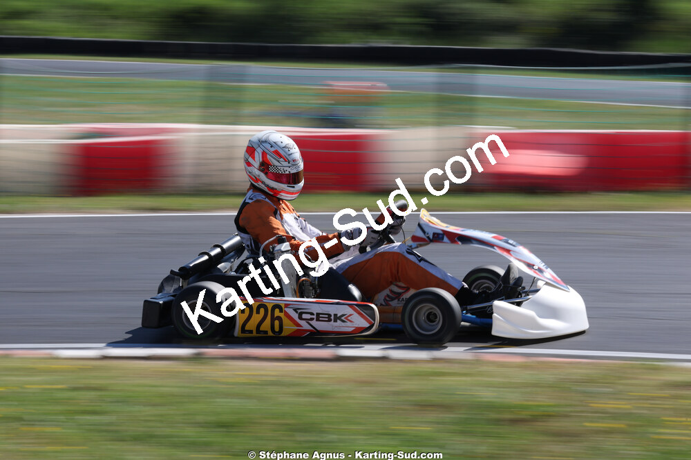 Tom BOUJAREL — 23 & 24/05/2026 : 4ème manche du Championnat du Sud à Ganges (photos Stéphane Agnus) 2026 — karting