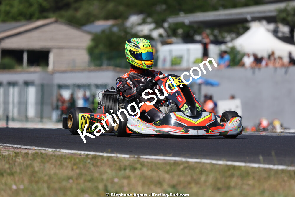 Gabriel HUGON — 23 & 24/05/2026 : 4ème manche du Championnat du Sud à Ganges (photos Stéphane Agnus) 2026 — karting