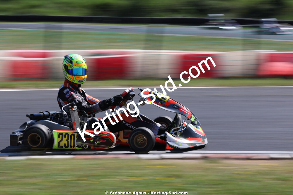 Gabriel HUGON — 23 & 24/05/2026 : 4ème manche du Championnat du Sud à Ganges (photos Stéphane Agnus) 2026 — karting